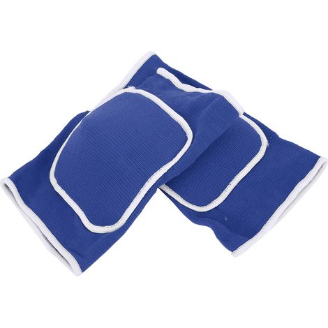 1 Paire de Genouillères Confortables pour Danse, Yoga et Fitness - Bleu (1/5)