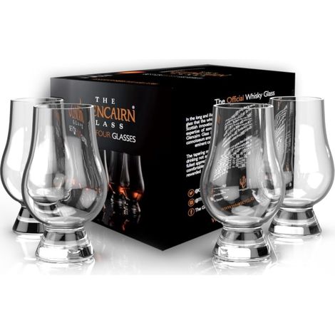 Verre Whisky - 200 ml - Style Old Fashioned - Base Épaisse - Pour Whisky Bourbon Cocktail - Lot de 4 (1/5)