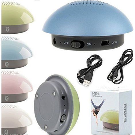 Mini Enceinte Bluetooth 2.1 Edr Aux Mobile Ipod Smartphone Tablette E200