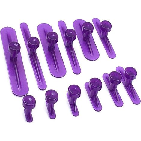 Lot de 12 tampons de débosselage de carrosserie de voiture de tailles différentes (1/5)
