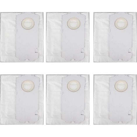 Lot de 6 sacs à poussière de rechange compatibles avec l'aspirateur CT 15 (réf. 204308), sacs filtrants haute efficacité, accessoire (1/5)