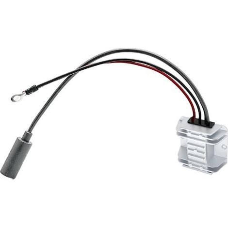Convertisseur élévateur CC 12 V 24 V vers 48 V 3 A Mini adaptateur d'alimentation IP67 étanche en alliage d'aluminium fiable pour systèmes solaires Starlink Mini véhicule d'extérieur (4 L + DC) (1/5)