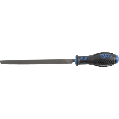 Herramienta manual bgs technic lima triangular 200 mm negro