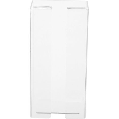 PLAFOPE Porte-papier toilette mural en acrylique, design compact, (1/5)