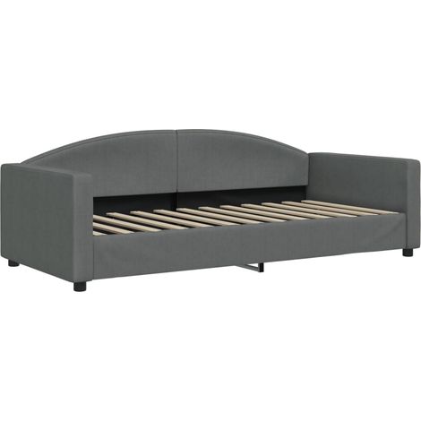 Maison Exclusive - Letto da Giorno Grigio 90x200 cm in Tessuto (1/5)