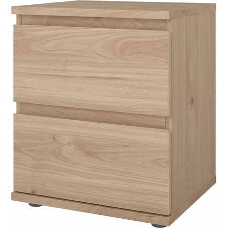 KIT COMODINO NOVA 2 CASS 40X34X48,2CM ROVERE- 1,0 pz (1/2)