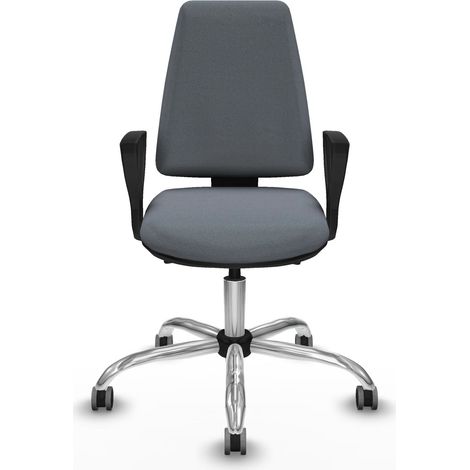 piqueras-y-crespo Sila de Oficina silla gris pistón regulador