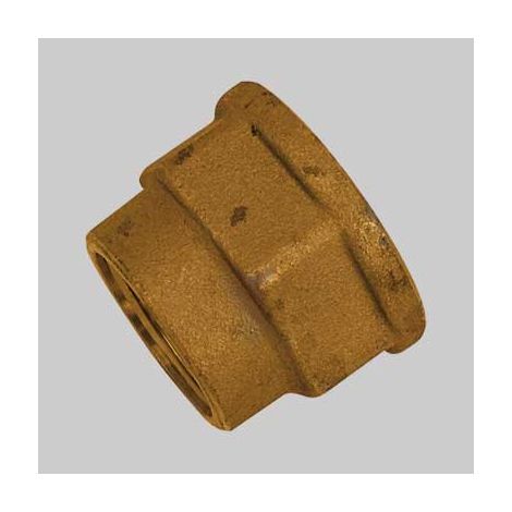 MANICOTTO RIDOTTO FEMMINA/FEMMINA OTTONE GIALLO  11/4 x 1     MADE IN ITALY