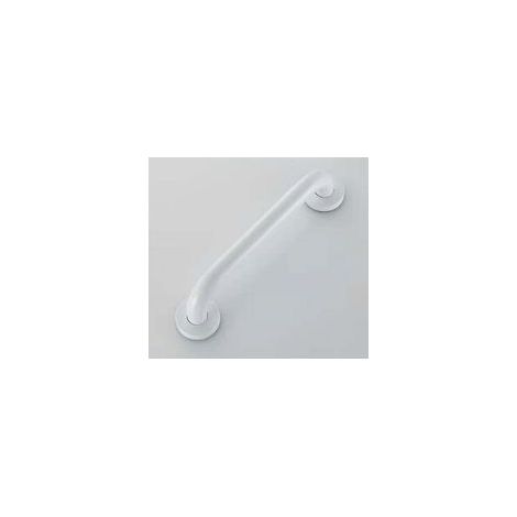 Barre d’appui douche et WC 500 mm – Blanc, acier inoxydable, fixation murale sécurisée – Poignée de soutien pour personnes âgées ou à mobilité réduite (1/4)