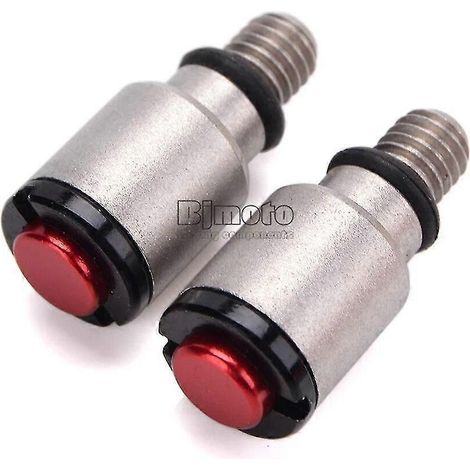 Entlüftungsventile für die Gabel von Yamaha WR250, WR250F, WR250X, WR 400F, 426F, 450F, YZ85, YZ125, YZ250, YZ400F, YZ426F, YZ450F, TTR 230, 250, 225 – Rot (1/5)