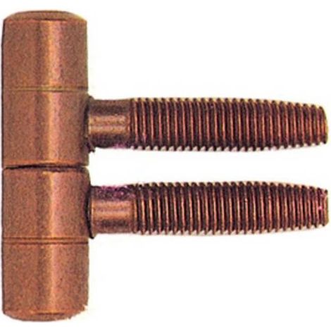 5 x BL CERNIERA ANUBA ACCIAIO BRONZATO D 14 MM 2 PZ