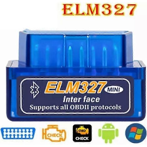 OBD2 ELM327 Code-Lesegerät, Bluetooth-Kfz-Diagnosegerät, OBDII-Scanner, 0428 Edition (1/5)