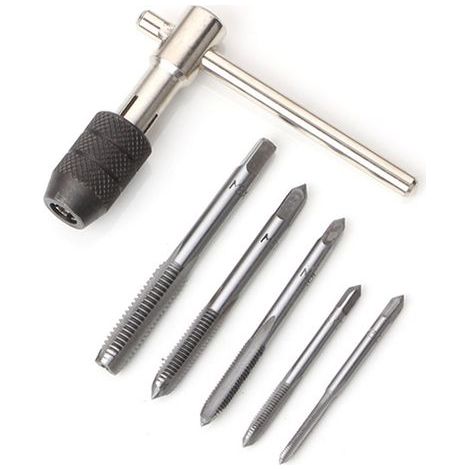 Kit de 6 clés en T antidérapantes, poignée confortable, antirouille, force de serrage élevée pour hommes, femmes et bricoleurs (1/5)