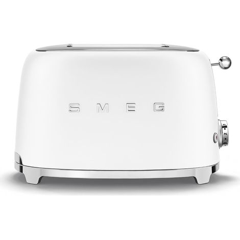 SMEG TSF01WHMEU Toaster Weiß matt - 2 Scheiben - 6 Bräunungsstufen - Auftaufunktion (1/5)
