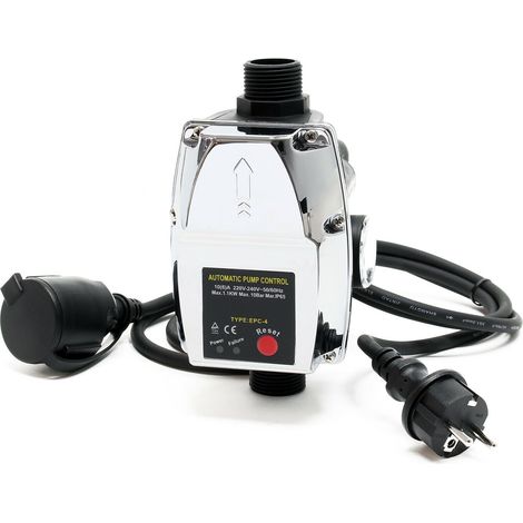 Pressostat epc-4 230v monophasé câble commande de pompe eau domestique