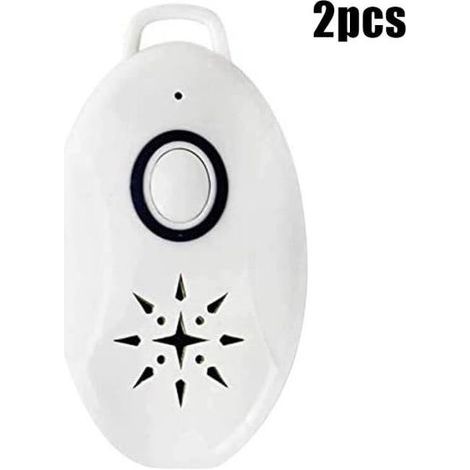 Anti nuisible,Répulsif à puces ultrasonique USB, fournitures pour animaux de compagnie, TRYC889- 2PCS[A87999]