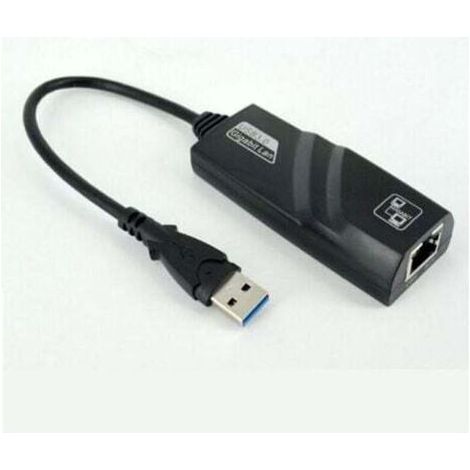 Adaptateur Ethernet USB, prise en charge automatique de la carte réseau MDIX USB3.0 Gigabit vers RJ45, carte réseau USB pour tablette PC externe