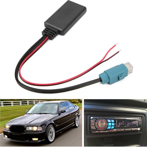 Module Bluetooth de voiture AUX-IN adaptateur audio sans fil filaire pour Alpine KCE-236B (NO.50) (1/5)