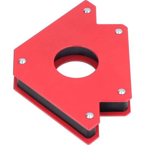 Schweißmagnet 5 Zoll, 75 lbs, Schweißermagnethalter, Winkelstütze, Vorrichtung, Werkzeug, Edelstahl (1/5)