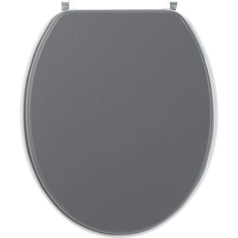 Wirquin 20719739 Sedile WC Woody, grigio (1/5)