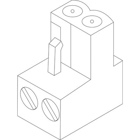 BOSCH Anschlussklemme 2-polig signalbraun ever, 8718582620 (1/2)