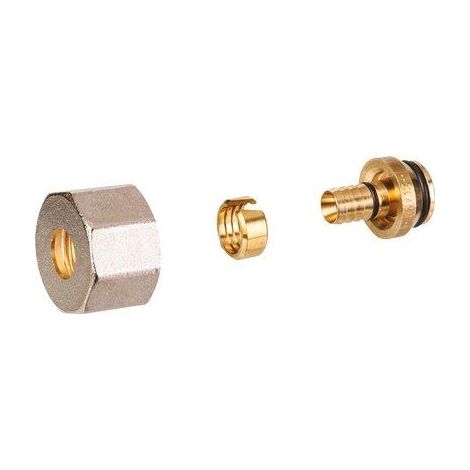 Raccord à visser pour tube PER euroconus / Femelle 20x27 Ø12 (1/2)
