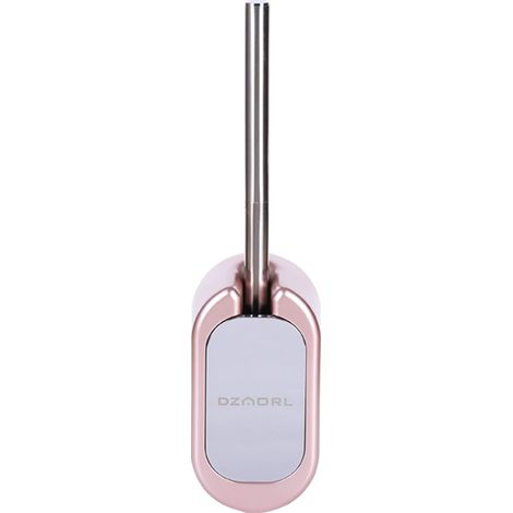 Ensemble brosse de toilette murale et support, brosse de toilette en acier inoxydable(or rose) (1/5)