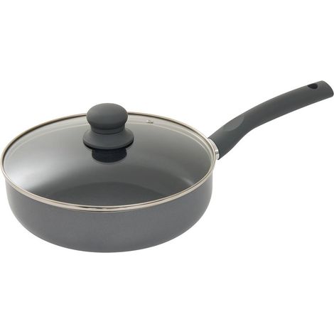 Sauteuse neo d24cm aluminium grau - 5five (1/5)