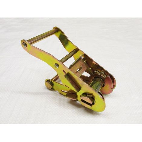 Ratchet Handle Short Wide 35MM (3T Yellow Passivated Replacement Lashing Tie Down Secure) (1/2)