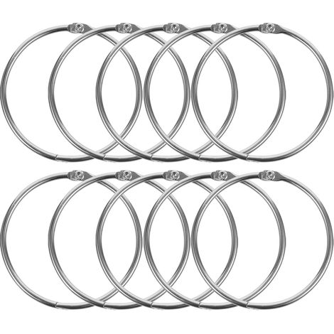 20 Pieces Iron Shower Curtain Hooks Classic Design and Easy