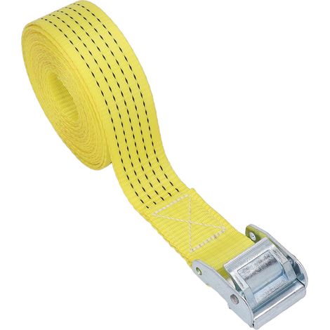 Sangle d'arrimage 49mm 6m, arrimage robuste adapté aux bagages de remorque de camions de fret de moto