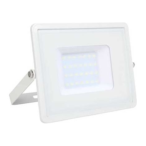 IP65 30W Ultradünner weißer LED-Strahler Samsung V-TAC PRO VT-30 6400K SKU 405