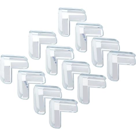 12Pcs Anti-Collision Corner Protectors Furniture Corner Guards Transparent Table Corner Protectors Children Corner Guards Baby Corner Protectors