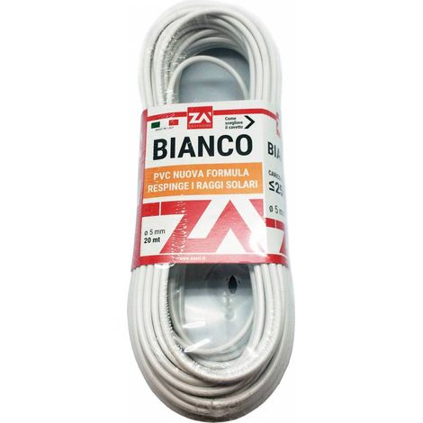 FILO STENDIBIANCHERIA BIANCO L ACC OTT CONF 20 M