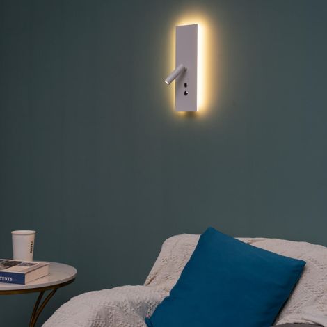 LED-Leselicht mit Doppelschalter und USB-Aufladung - Hasta