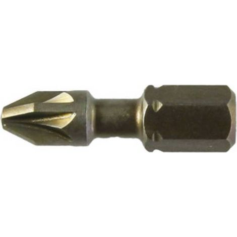10 x LTI INSERTO POZIDRIV 25 MM COPPIE ELEVATE PZ1