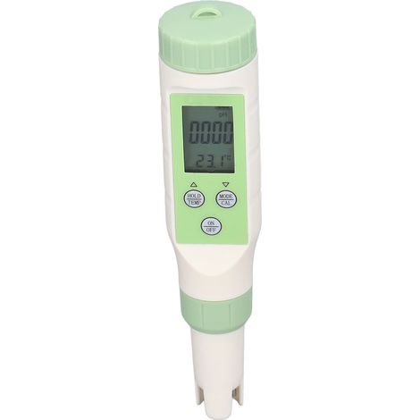 Bluetooth 3-in-1 pH-Meter 9901, digitales Wasserqualitätsmessgerät mit Hintergrundbeleuchtung, misst pH/TDS/Temperatur, Löslichkeitsdetektor (Modell BLE-9901, ohne Pulvertestbeutel, ohne Batterie) (1/5)