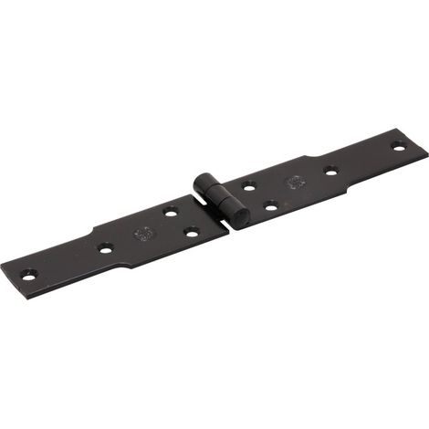 Charnière à congé zinguée 2,5 mm – Hauteur 30 mm – Largeur ouverte 200 mm – Trous fraisés pour installation simplifiée (1/3)