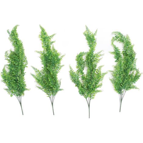 4Pcs Artificial Hanging Plants Vivid Lifelike Fake Small Hanging Plants for Home Shop Office Green
