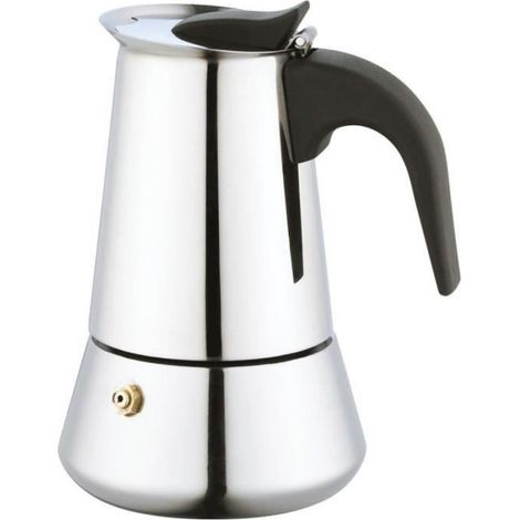 Cafetiere - Acier Inoxydable - 300 Ml - Poignee Resistante Chaleur - 1 Unite