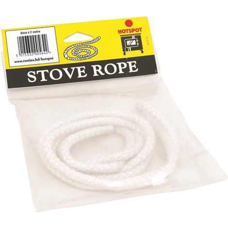 Hotspot HS220620 Stove Rope 6mm x 2m HOT220620