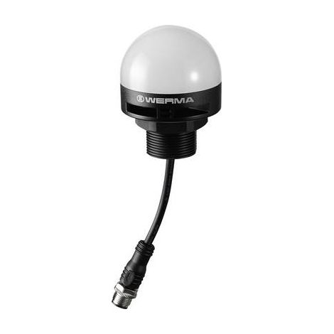 Werma Signaltechnik MC RGY avisador óptico transparente 55 mm
