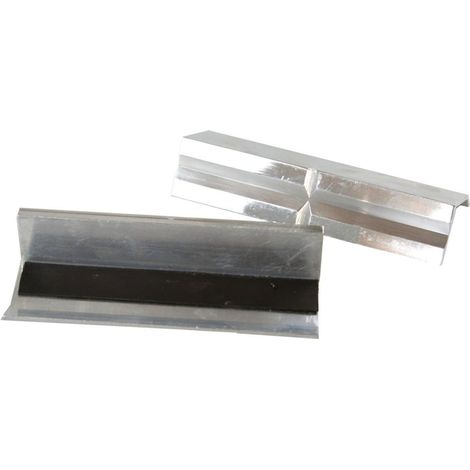 Mors de protection en aluminium SW-Stahl 50830L pour étaux, largeur 125 mm, 1 paire