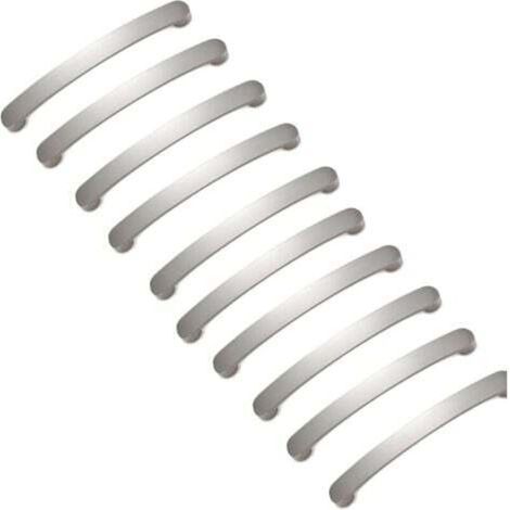 10 Stück Küchenschrankgriffe, Schrankgriffe, Küchenschranktürgriffe, Schubladengriffe, gebürstete Schrankgriffe, für Schlafzimmer- und Badezimmermöbel (Mitte zu Mitte 128 mm)