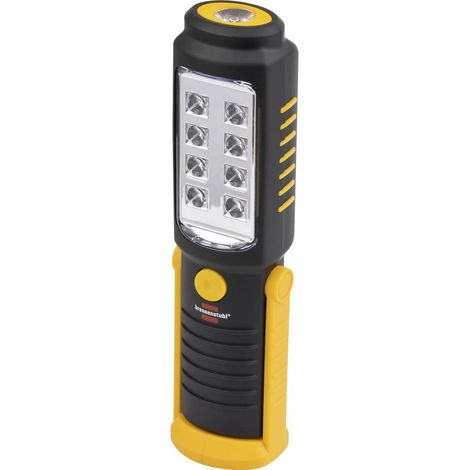 Brennenstuhl – Lampe de travail LED 250 lm – Support magnétique – 4h d'autonomie – Pour chantiers humides et espaces confinés