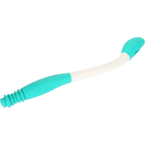 Support d'essuie-tissu à long manche pour toilettes, pince de préhension confortable, aide au nettoyage intime, accessoire d'hygiène autonome (1/5)