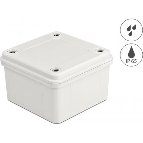 Delock Carcasa de instalaciÃ³n IP65 impermeable 96 x 96 x 60 mm gris