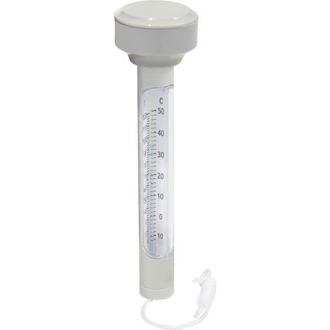 Thermomètre flottant en ABS Blanc (1/5)