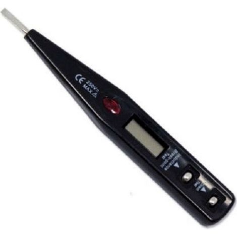 Rilevatore di fase, tester elettronico, rilevatore di tensione del cavo, cacciavite, cacciavite a punta