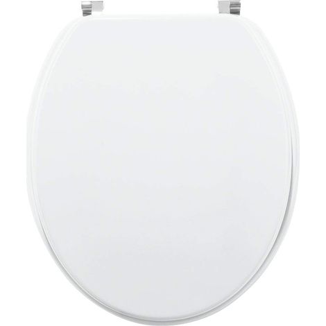 Wirquin 21230004 Sedile WC Woody, bianco (1/4)